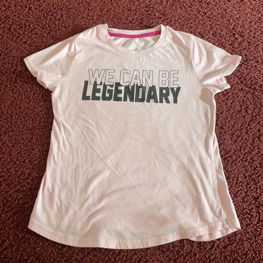 Light Pink Xersion Shirt “We Can Be Legendary” - Picture 1 of 1